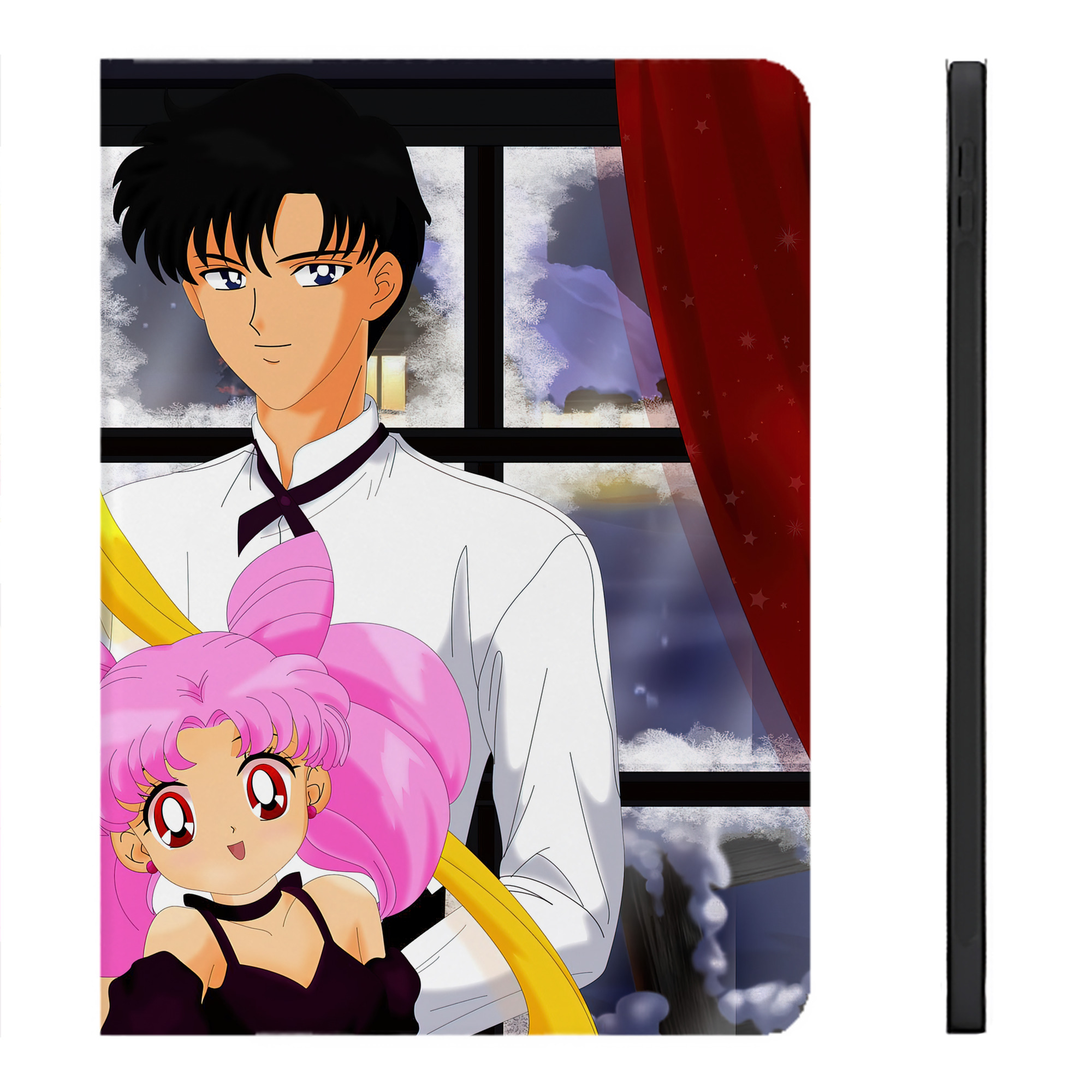 （画像用） 美少女戦士セーラームーン Sailor Moon IPadケース ペンホルダー付き ブックスタイルデザイン